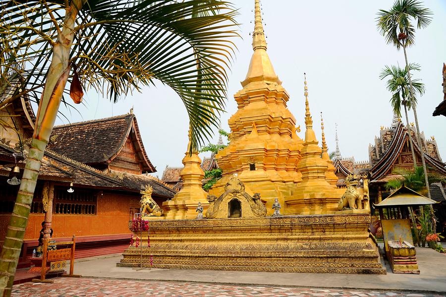 Ganlanba - Dai Minority Park, Temple