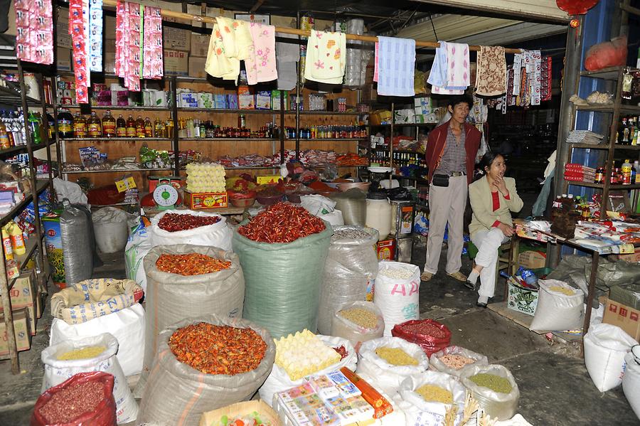 Menghun - Market