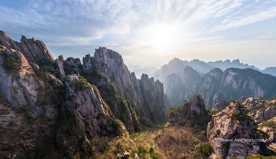 Huangshan mountains, China