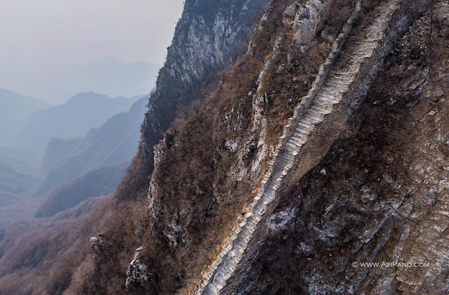 Steep climb of Sky Stair, © AirPano 