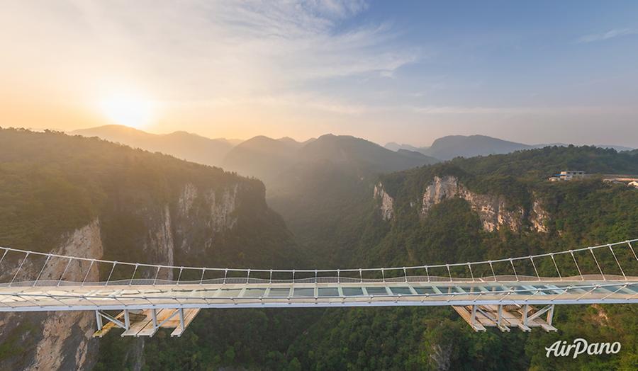 Zhangjiajie Glass Bridge, China, © AirPano 