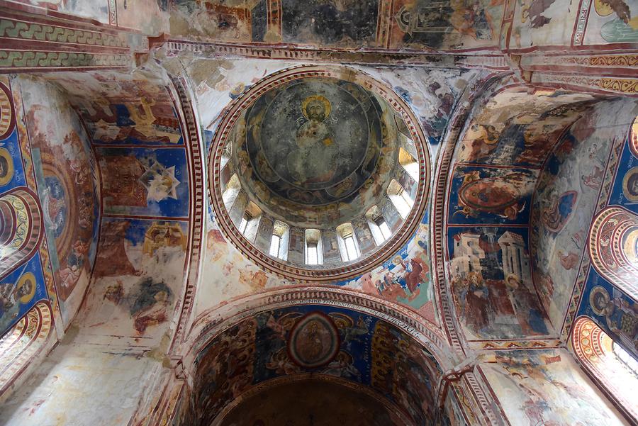 Gelati Monastery - Church of Virgin the Blessed; Frescos