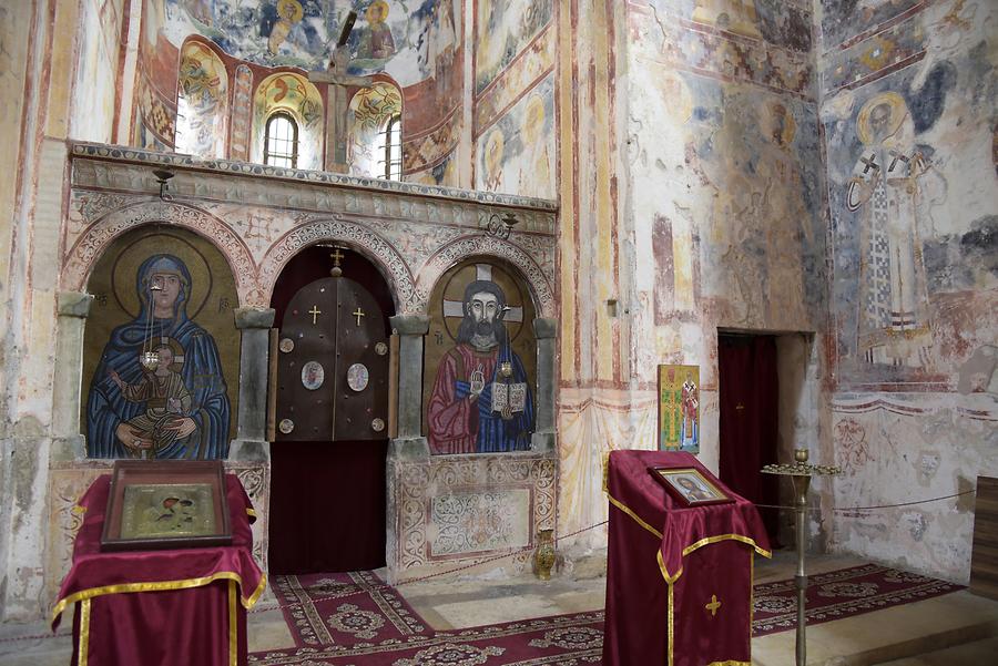 Gelati Monastery - St. George Church; Frescos