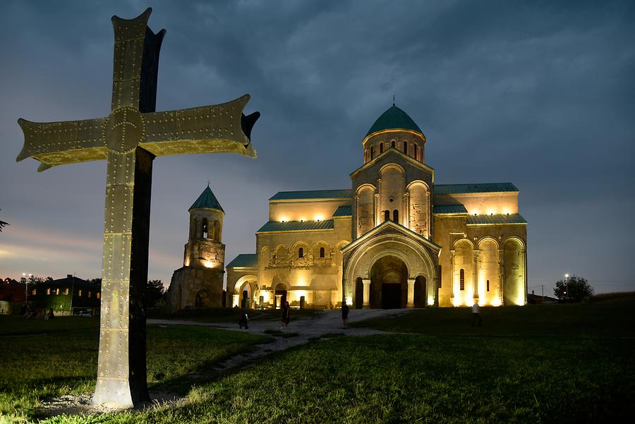 Kutaisi - Bagrati Cathedral at Night