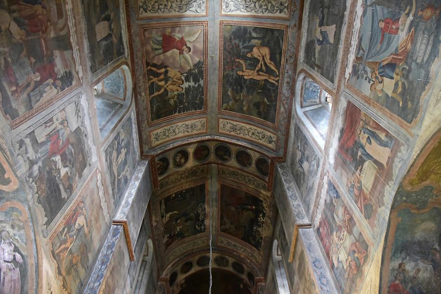 Bodbe Monastery - Ascension Church; Frescos