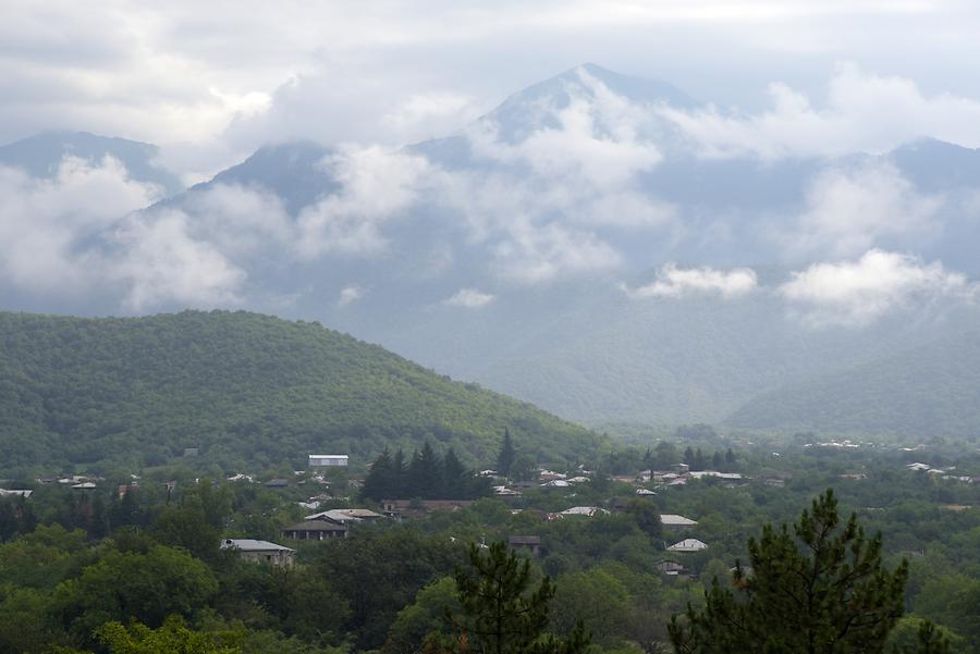 Caucasus Mountains near Alaverdi Monastery