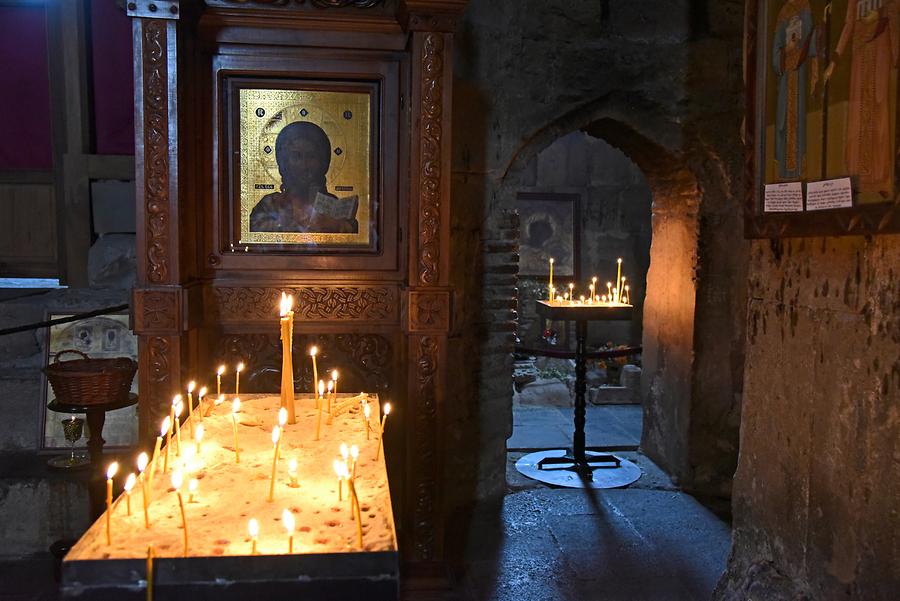 Mtskheta - Jvari Monastery; Church, Icon of the Virgin Mary