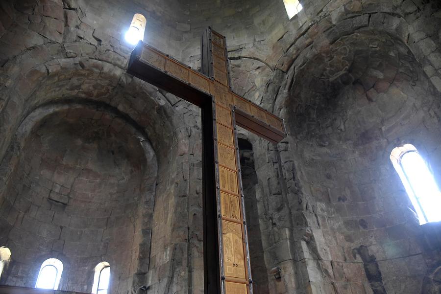 Mtskheta - Jvari Monastery; Church, Inside