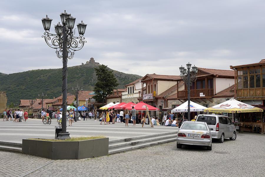 Mtskheta - Main Square and Jvari Monastery