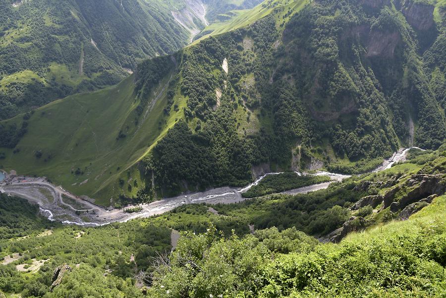 Jvari Pass - Landscape