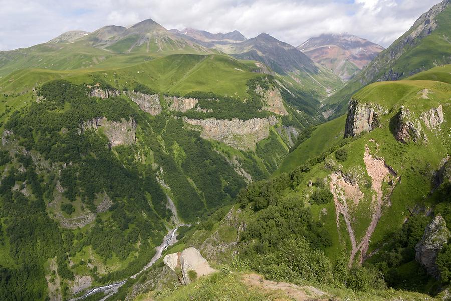 Jvari Pass - Landscape