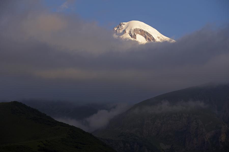 Mount Kazbek at Sunrise