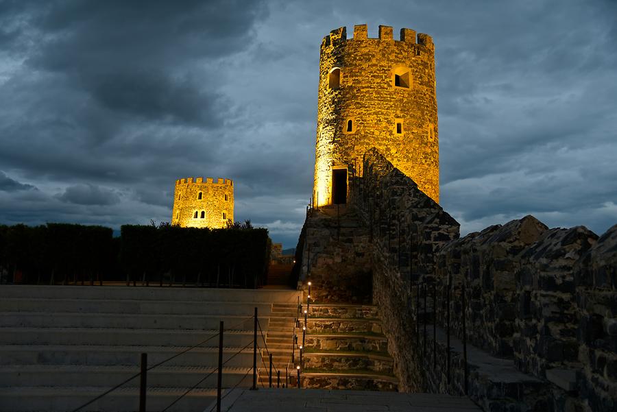 Akhalkalaki - Rabati Fortress at Night