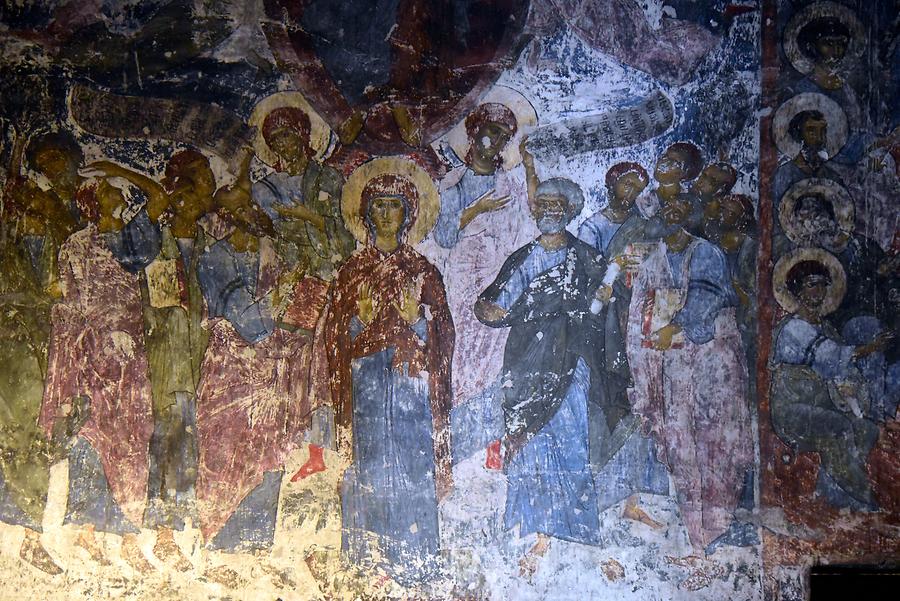 Vardzia - Cave Monastery; Church, Frescos