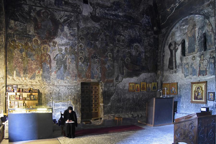 Vardzia - Cave Monastery; Church, Frescos