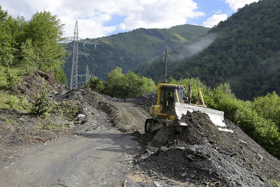 Enguri Valley - Dirt Road