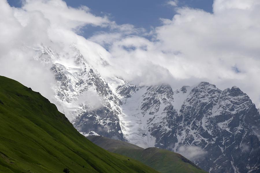 Shkhara Mountain - Glacier