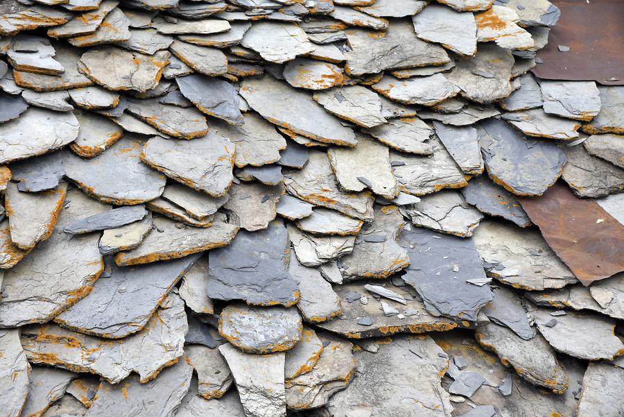 Ushguli Community - Chazhashi; Roof Detail