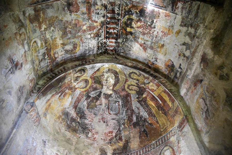 Ushguli Community - Lamaria Church; Frescos