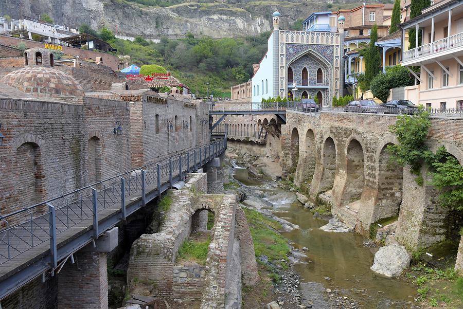 Abanotubani - Sulphuric Baths and Jumah Mosque