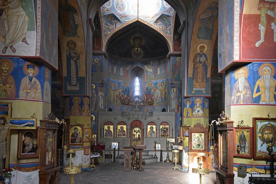 Betlemi Church - Inside; Frescos