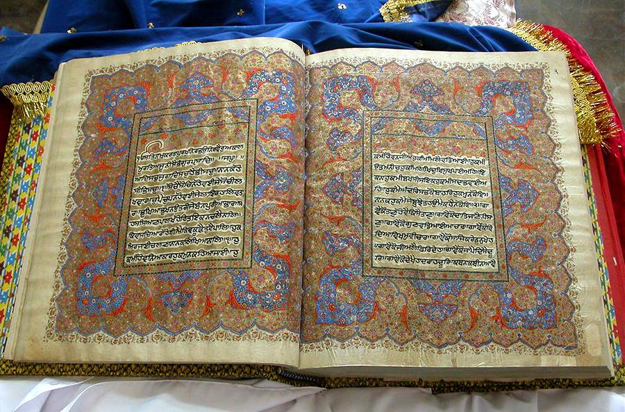 The Religious Scripture 'Guru Granth Sahib'