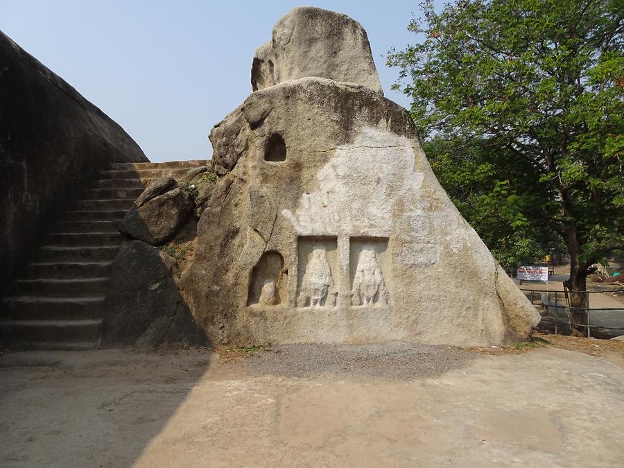 Barabar - Buddhist Reliefs