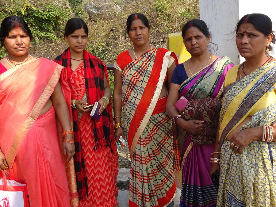 Barabar Caves - Visitors