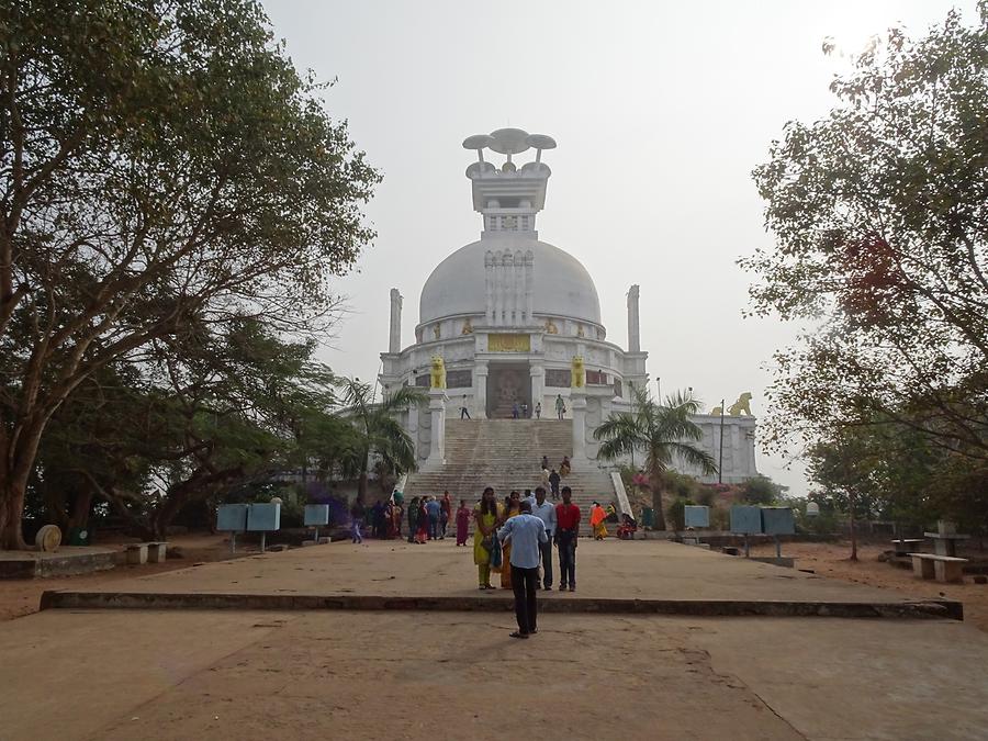 Dhauli - Shanti Stupa Peace Pagoda