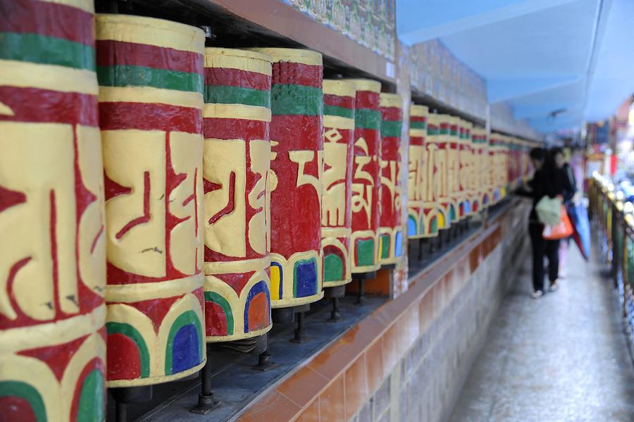 McLeod Ganj - Temple; Prayer Mill