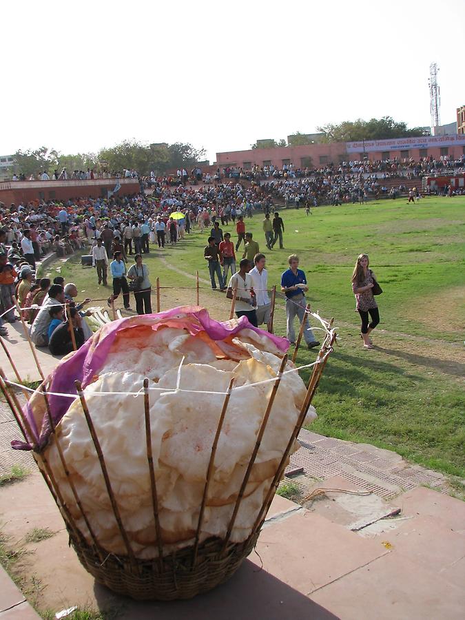 Preparations for the Elephant Festival