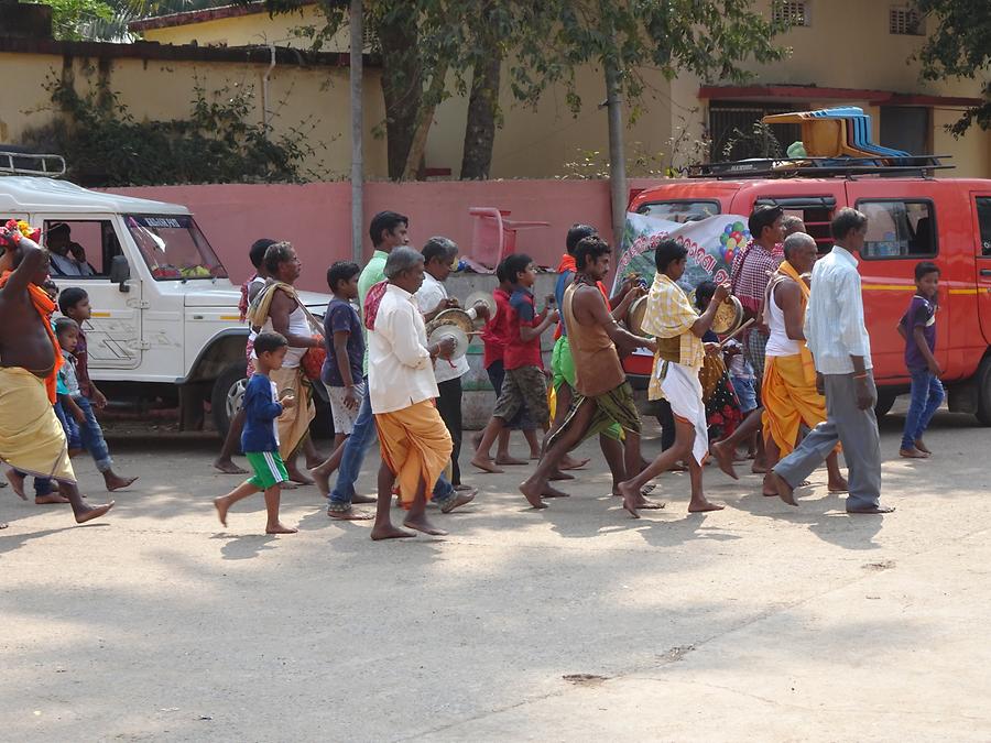 Near Puri - Religious Parade