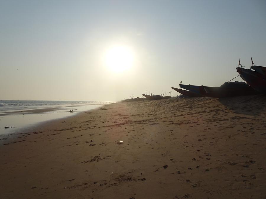 Puri - Beach; Fishing Village