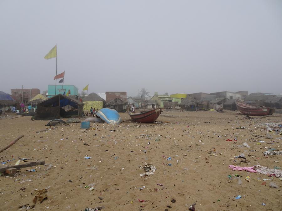 Puri - Fishing Village; Beach