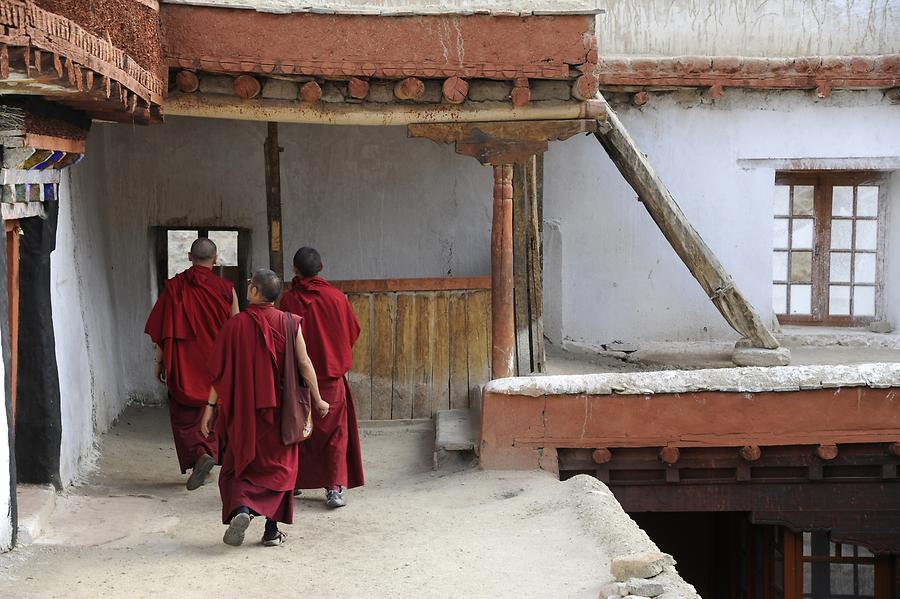 Chemrey Monastery - Courtyard