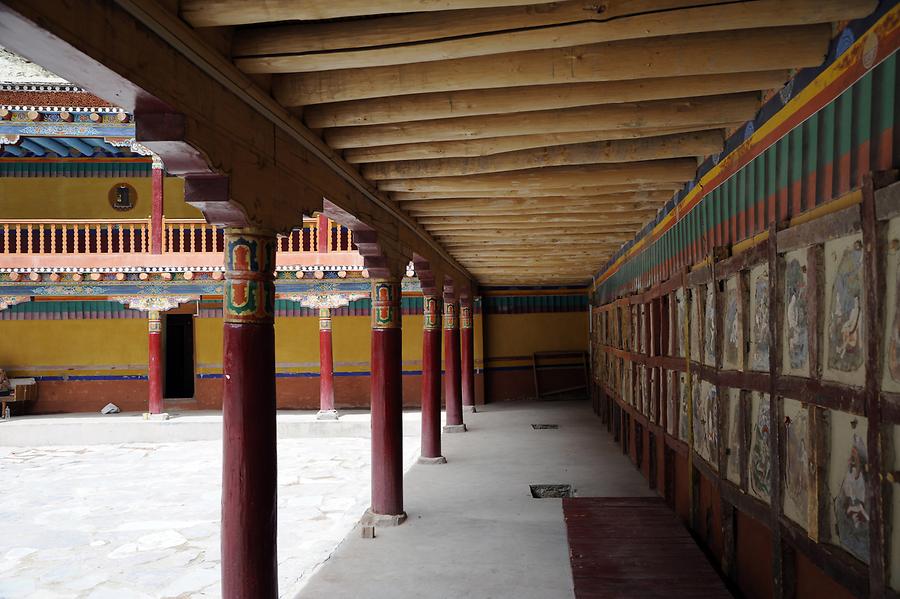 Hemis Monastery - Courtyard