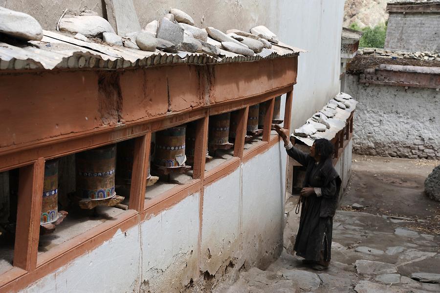 Hemis Monastery - Prayer Mills