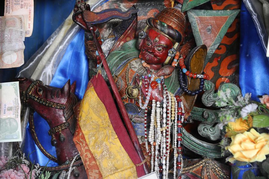 Shey - Shakya Temple; Bön Deity