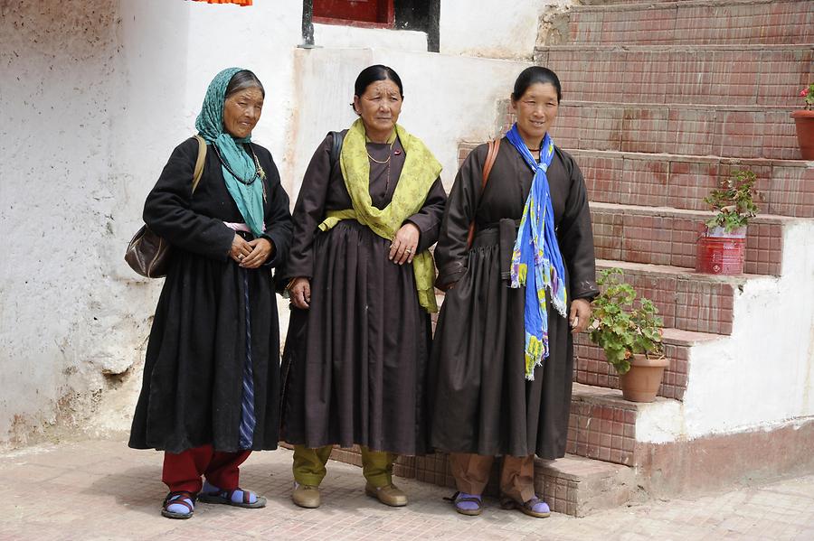 Takthok Monastery - Pilgrims