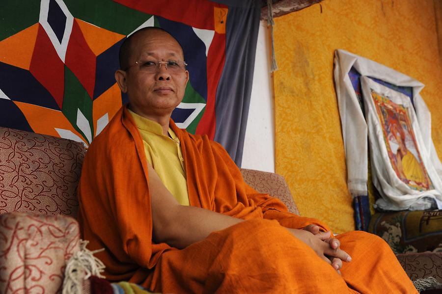 Takthok Monastery - Yearly Celebration; Lama