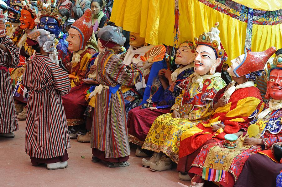 Takthok Monastery - Yearly Celebration; Sacred Dance