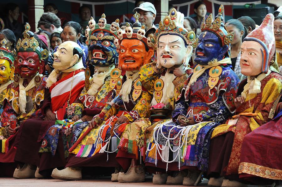 Takthok Monastery - Yearly Celebration; Sacred Dance