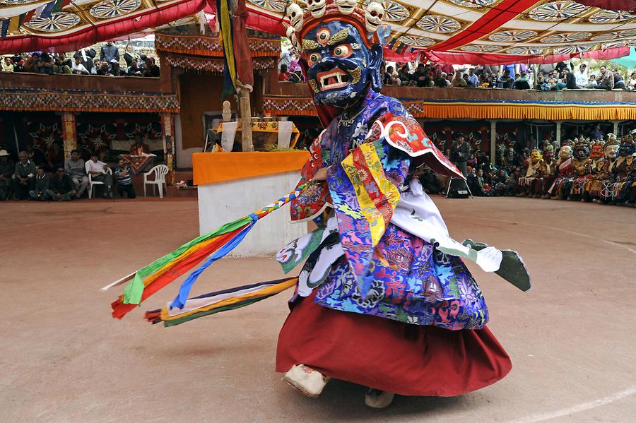 Takthok Monastery - Yearly Celebration; Sacred Dance