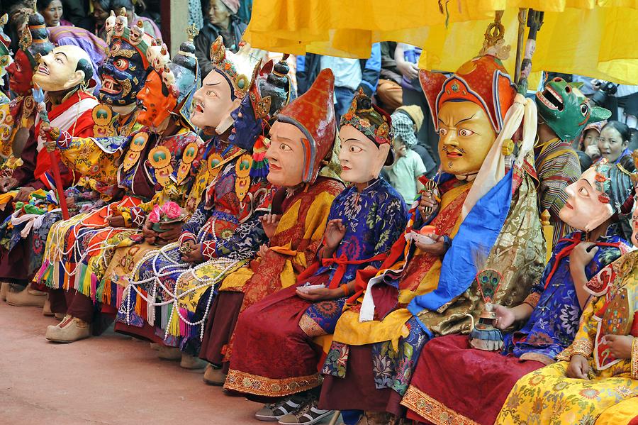 Takthok Monastery - Yearly Celebration; Sacred Dance