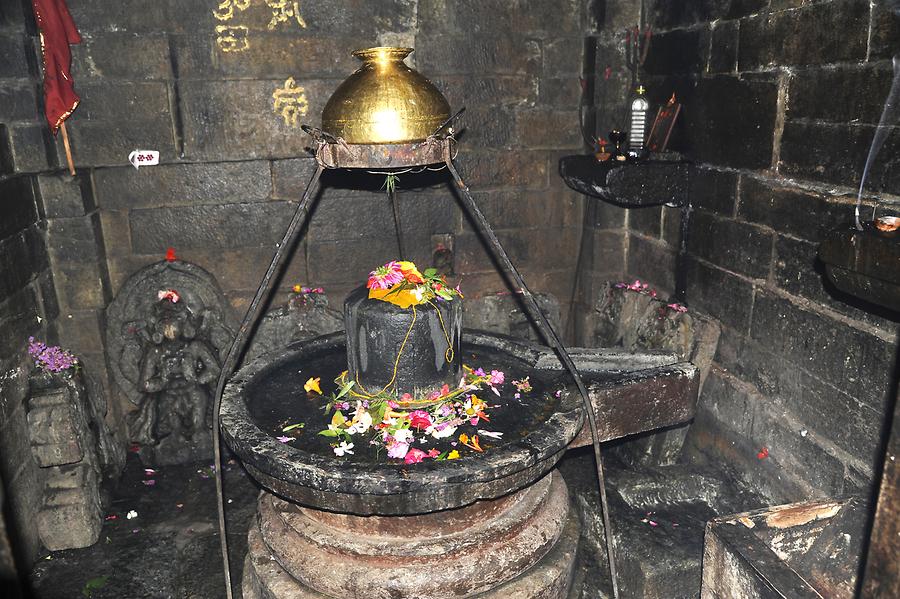 Bajaura - Basheshwar Temple; Shiva Lingam