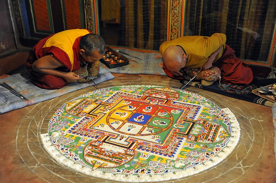 Likir Monastery - Mandala