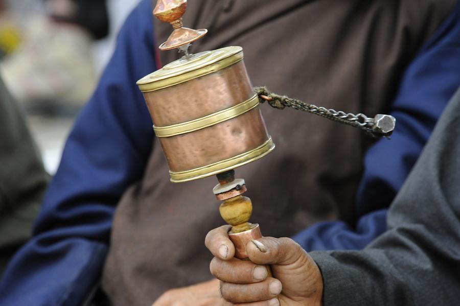 Jokhang Gompa Temple - Prayer Mill