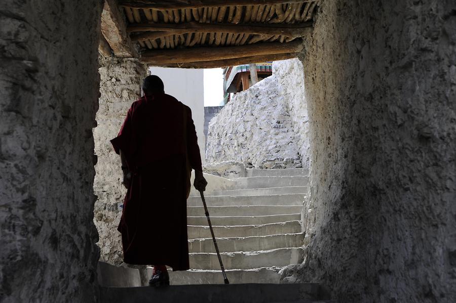 Diskit Monastery - Monk