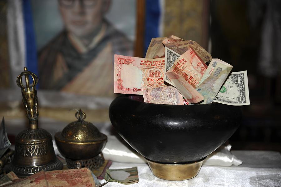 Diskit Monastery - Offerings