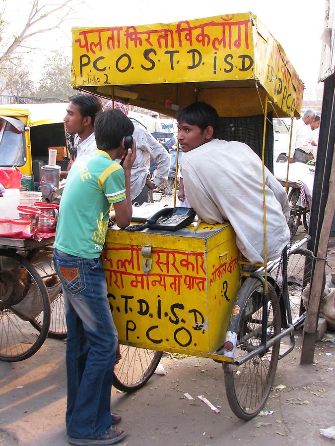 Old Delhi, market stall